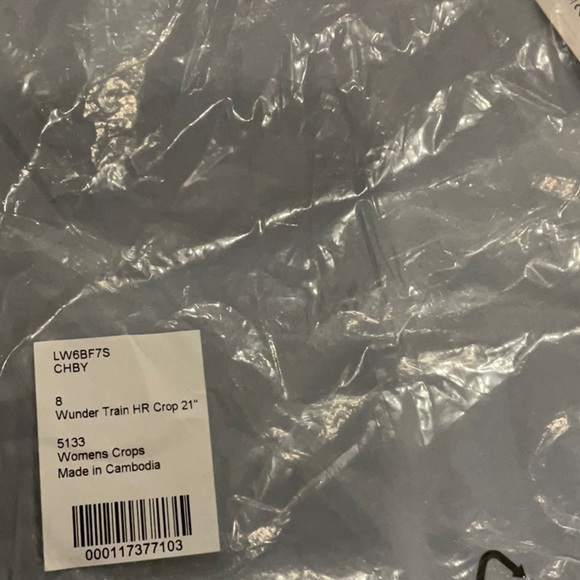 Lululemon Wunder Train High-Rise Crop 21" - Picture 5 of 5